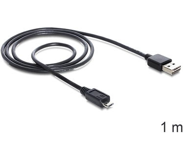 Delock EASY-USB 2.0-A - USB 2.0 micro-B, 1m