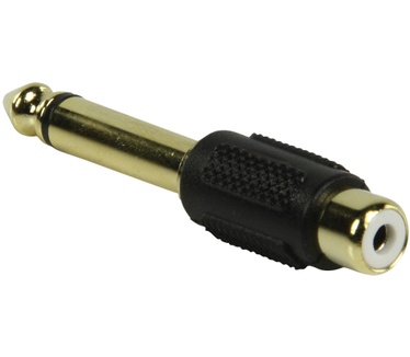 HQ Products 6.35mm M/F RCA