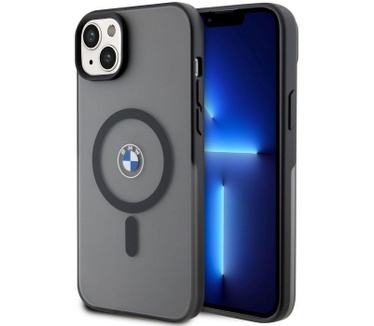 BMW IML Signature Back Case - Apple iPhone 14 Plus (6.7") - Zwart Zwart