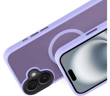 Mobiparts Hardcover Apple iPhone 16 Plus Satin Lila (Magsafe Compatible)