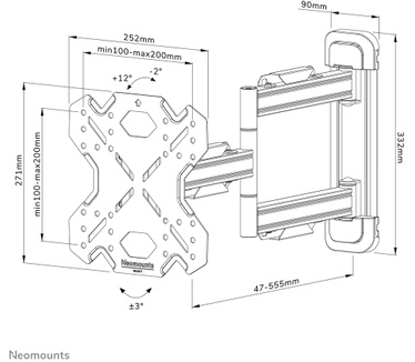 Neomounts by Newstar Neomounts by Newstar Select tv wandsteun