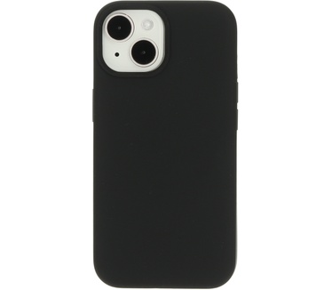 Mobiparts Silicone Cover Apple iPhone 15 Black (Magsafe Compatible)