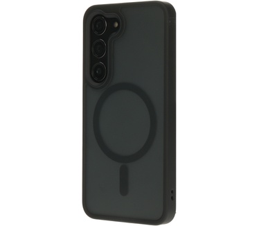 Mobiparts Hardcover Samsung Galaxy S23 Satin Black (Magsafe Compatible)