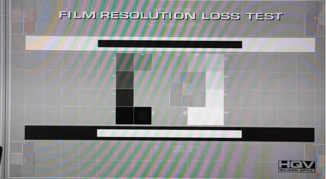 Philips 9704 filmresolution loss test