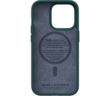 Njord byElements Salmon Leather Magsafe