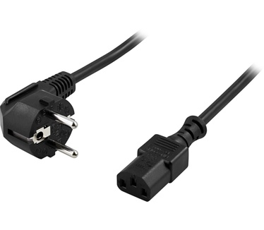 Swedel Taco DEL-109 Power Cable Zwart