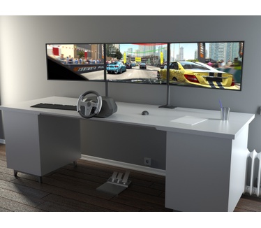 Multibrackets M VESA Desktopmount Triple Stand 24''-32''