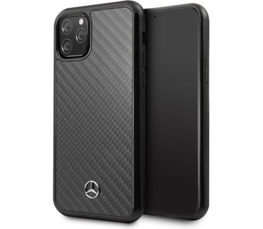 Mercedes-Benz Carbon Hard Case - iPhone 11 Pro (5.8'') - Zwart  Zwart