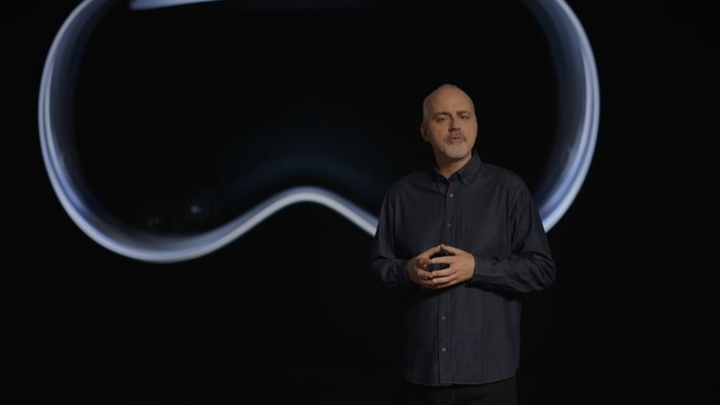 Mike Rockwell. Bron: YouTube/Apple