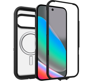 Otterbox Defender Pro XT with Magnets Series voor Google Pixel 10/Pixel 10 Pro, Dark Side - Geen retailverpakking (Galaxy Z Fold7) Zwart