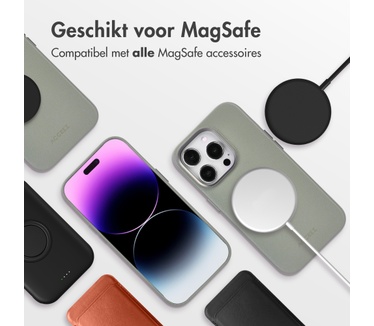 Accezz MagSafe Leather Backcover