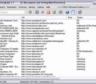 AM-DeadLink 2.7 screenshot (resized)