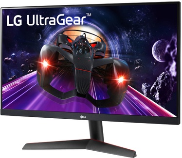 LG UltraGear 24GN600-B Rood, Zwart