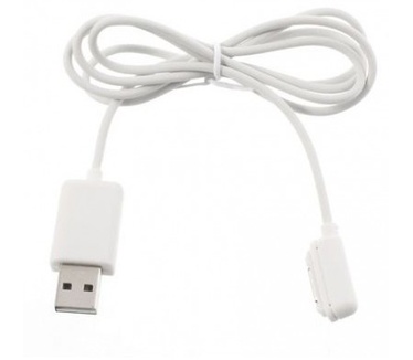 qMust Magnetische USB laadkabel 1m Sony Xperia Z1 (white)