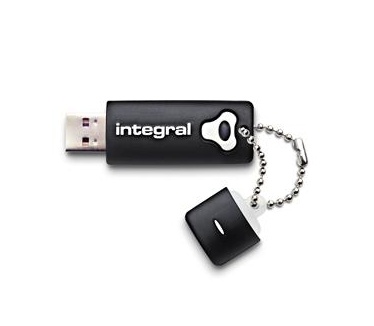 Integral Splash USB Flash Drive 8GB Zwart