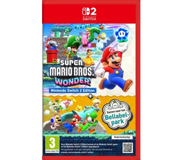 Super Mario Bros. Wonder + Samen naar het Bellabelpark, Switch 2