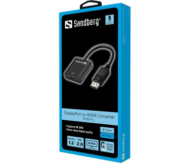 Sandberg Adapter DP1.2>HDMI2.0 4K60