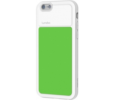 Lumdoo Apple iPhone 6 Plus Duo Cover White/Light Green