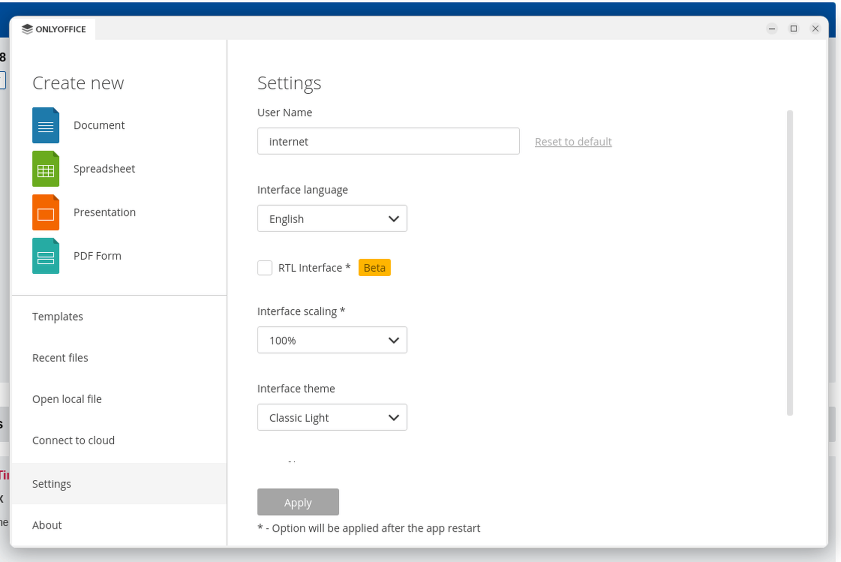 Onlyoffice in Linux Mint te groot beeld - Linux en overige clients ...