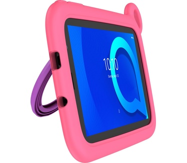 Alcatel 1T 7 (WiFi) 8GB + roze case Zwart
