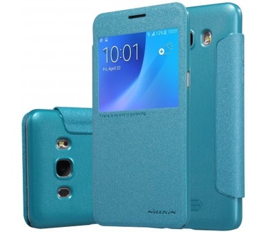 Nillkin Leather Case Samsung Galaxy J5 (2016) - Sparkle Series - Blue