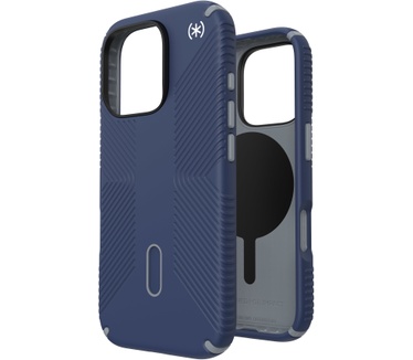 Speck Presidio2 Grip + ClickLock Apple iPhone 16 Pro Coastal Blue - with Microban