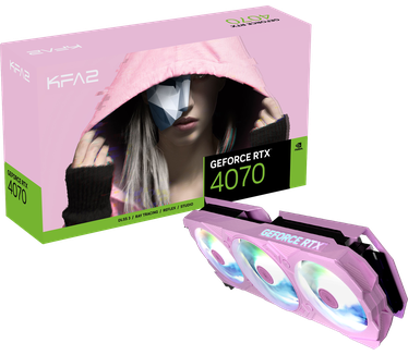 KFA2 GeForce RTX 4070 EX Gamer Pink