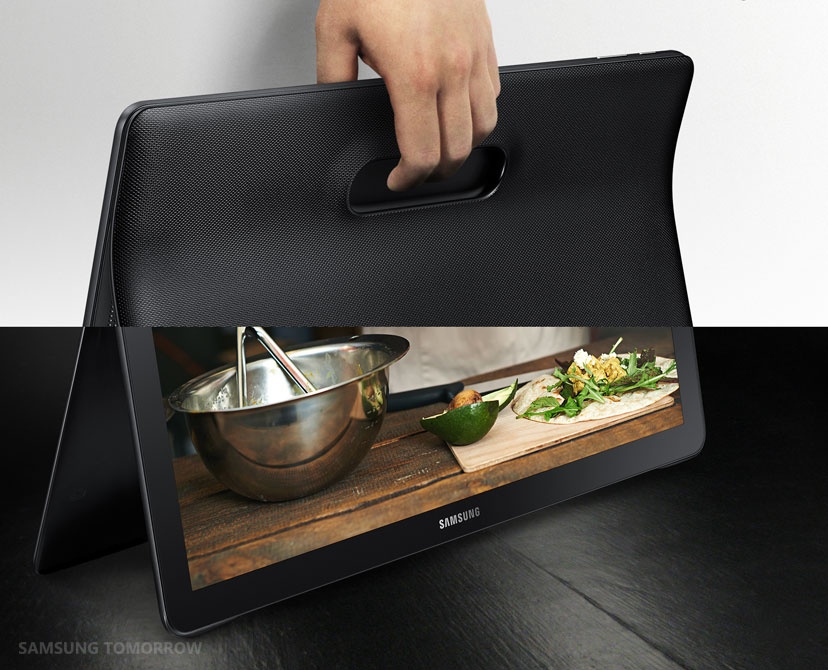 samsung introduceert galaxy view tablet