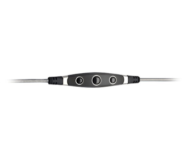 Denon AH-C250 (Zilver, Zwart)