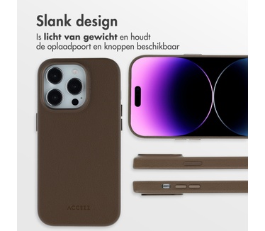 Accezz MagSafe Leather Backcover