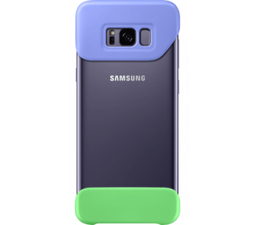 Samsung Galaxy S8 Plus 2Piece Cover - Blauw/Groen