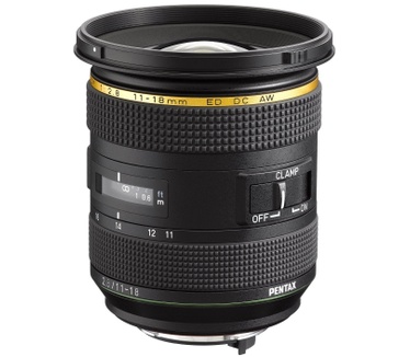 Pentax HD DA 11-18mm F2.8 ED DC AW