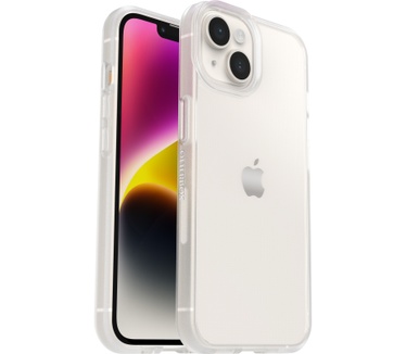 Otterbox OtterBox React-hoesje voor iPhone 14, schokbestendig, valbestendig, ultradun, beschermende, getest volgens militaire standaard, Antimicrobieel, Clear