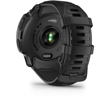 Garmin Instinct® 2X Solar - Tactical Edition, Zwart Zwart (Zwart)