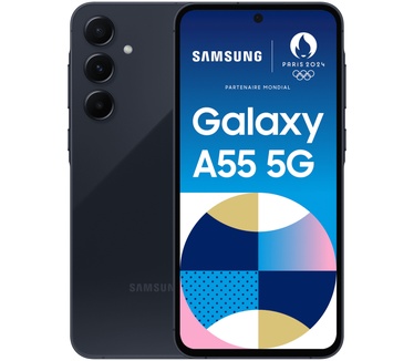 Samsung Galaxy A55 5G, 8GB ram, 256GB opslag Donkerblauw