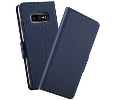 qMust Samsung Galaxy S10 Plus TPU Wallet Case - Blauw