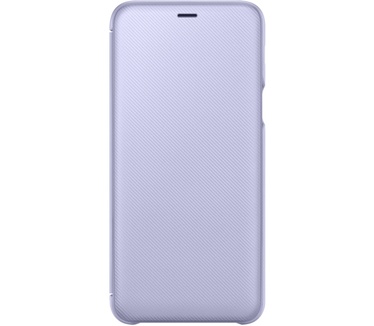 Samsung Galaxy A6+ Wallet Cover (Galaxy A6+) Paars