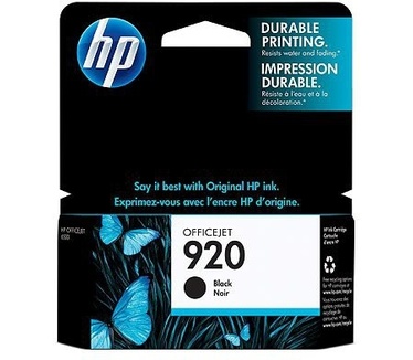 HP 920 Black Officejet Ink Cartridge