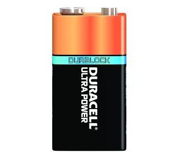 Duracell Ultra Power 9V, 5 Pack