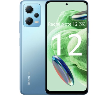 Redmi Note 12 5G, 4GB ram, 128GB opslag Blauw
