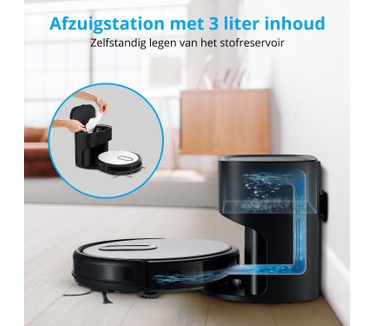 Medion Zelflegende Robotstofzuiger - Medion S40 - Wit (MD 10916)