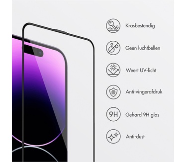Accezz glas screenprotector met anti-dust applicator