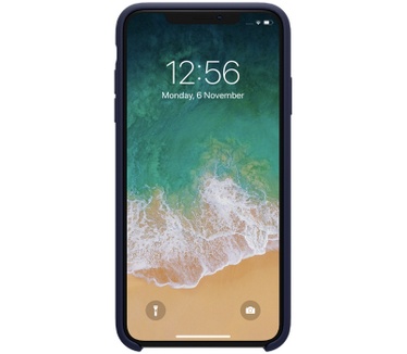 Nillkin Flex Silicone HardCase - Apple iPhone X/XS (5.8") - Blauw  Blauw