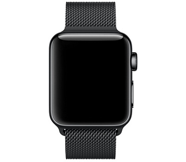 Apple Watch Band Milanees 38mm (zwart)