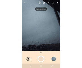 Selfieflash op de Google Pixel