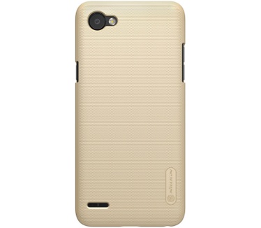 Nillkin Frosted Shield HardCase + Displayfolio voor LG Q6 - Goud Goud