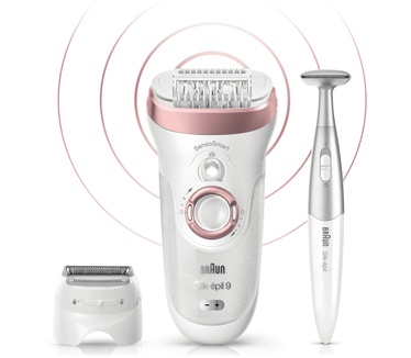 Braun Silk-épil 9 9/890 SensoSmart Epilator Roze Goud Met 7 Extra’s