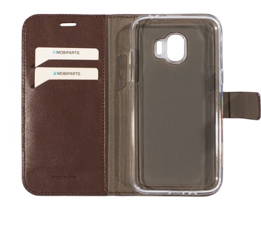 Mobiparts Classic Wallet Case Samsung Galaxy J2 Pro (2018) Brown
