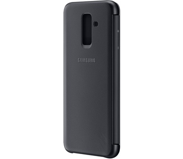 Samsung Galaxy A6+ Wallet Cover (Galaxy A6+) Zwart
