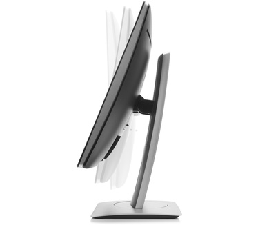 HP EliteDisplay E222 Zilver, Zwart